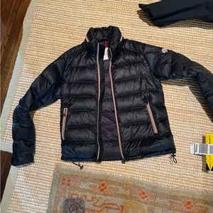 Men's Moncler navy blue puffer. size 2 or medium.